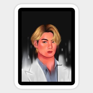 Blonde Jungkook Sticker